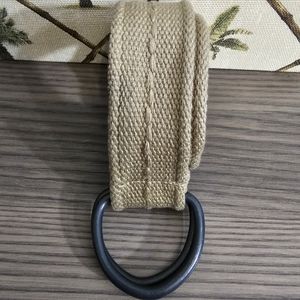 Casual Khaki Belt 43 Inches from Buckle to End